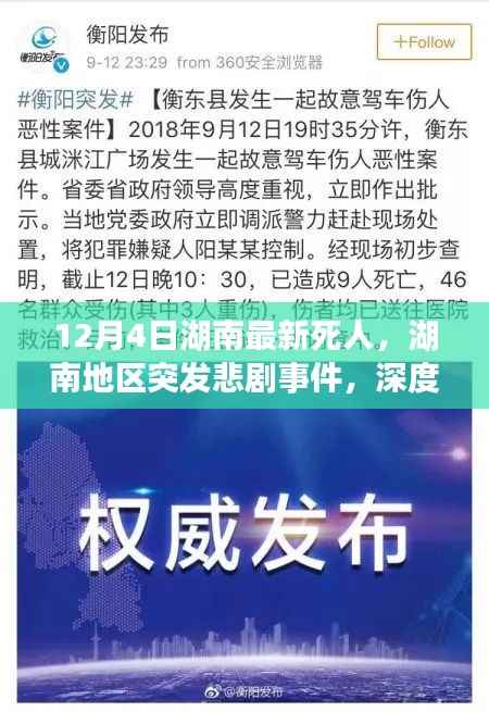 湖南突发悲剧事件深度解析与案例观察(12月4日最新)