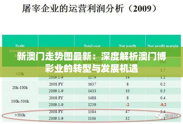 新澳门走势图最新:深度解析澳门博彩业的转型与发展机遇