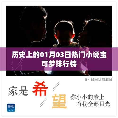 历史上的热门小说宝可梦排行榜(日期,01月03日)